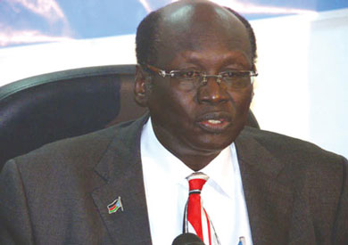 وزير خارجية دولة جنوب السودان برنابا بنجامين-ارشيفية